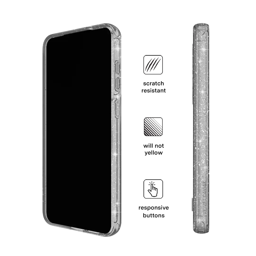 Grey Stardust Samsung Case