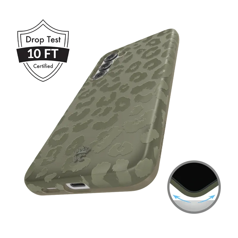 Olive Leopard Samsung Case