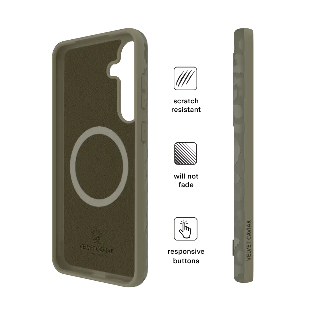 Olive Leopard Samsung Case