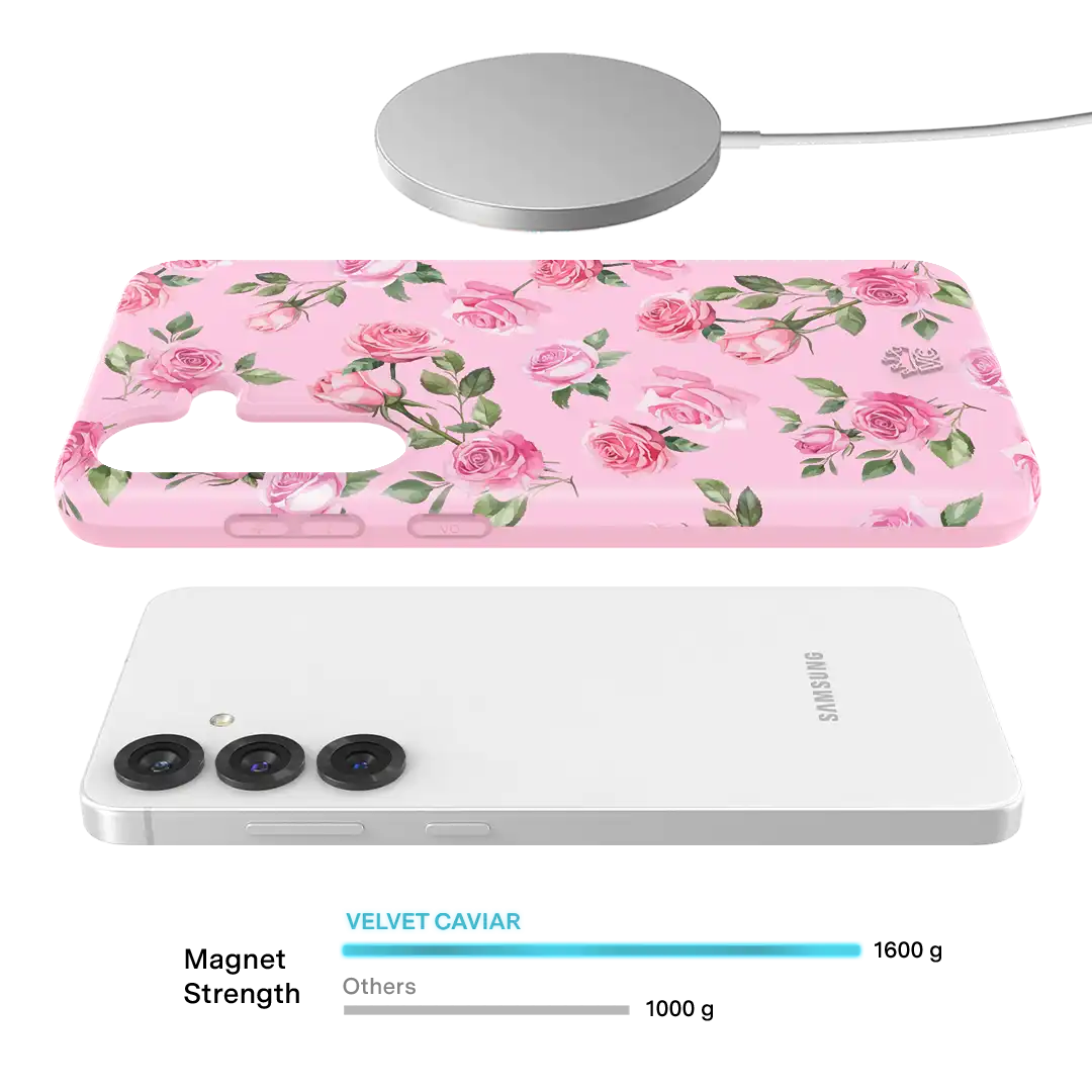 Baby Pink Roses Samsung Case
