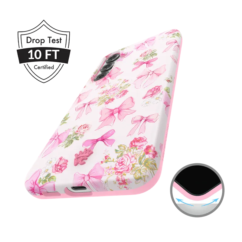 Posie Pink Bow Samsung Case
