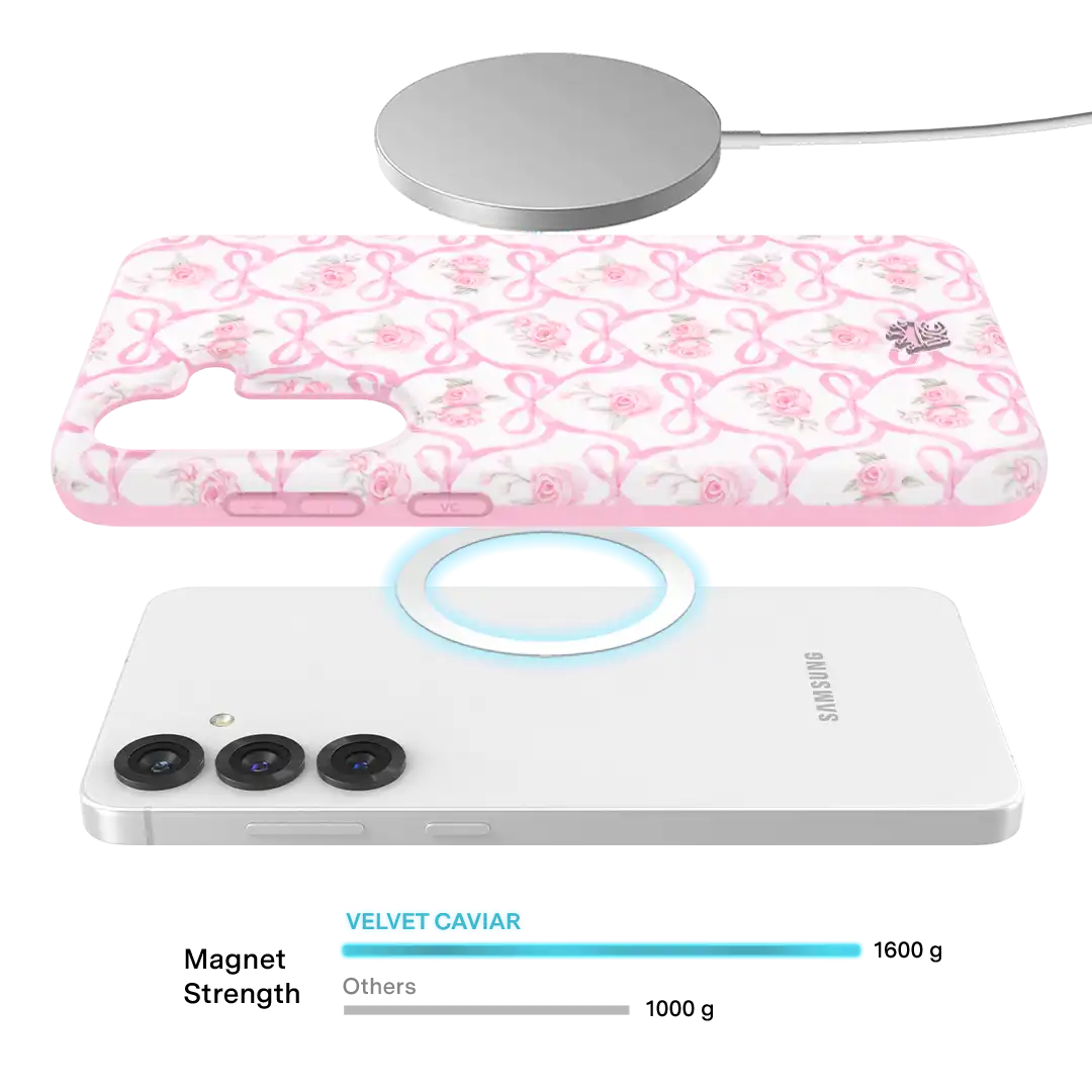 Lovely Pink Bows Samsung Case