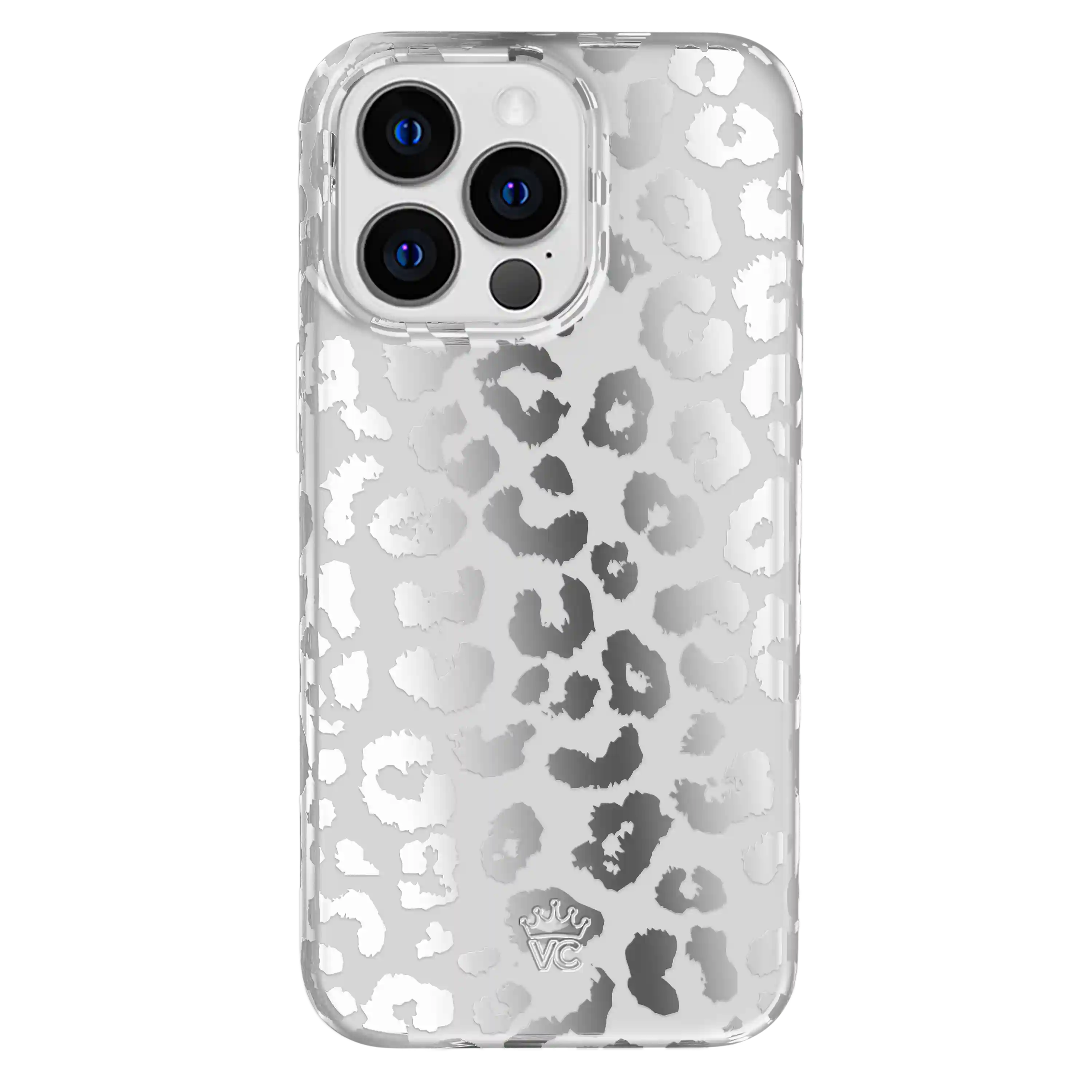 Chrome Leopard iPhone Case