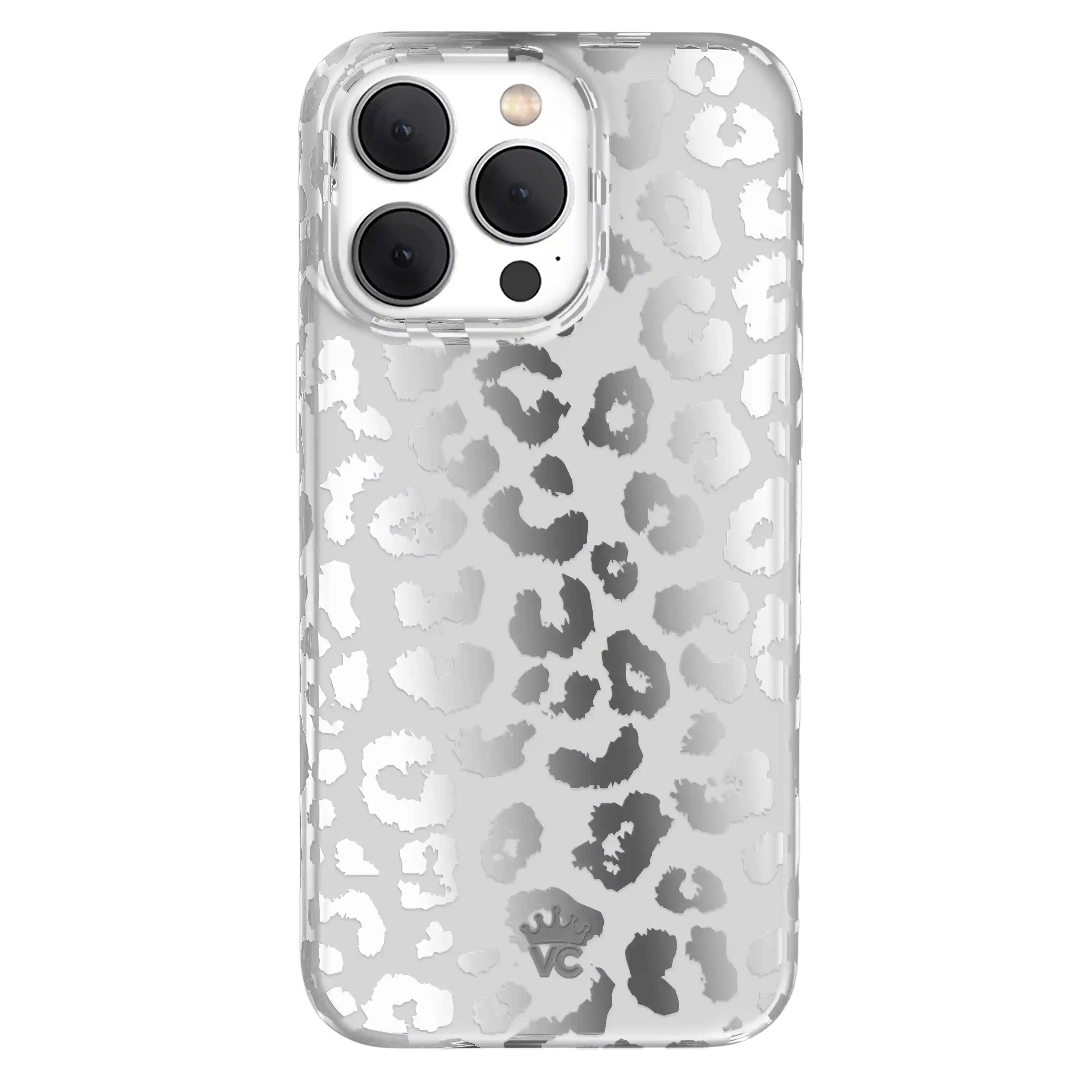 Chrome Leopard iPhone Case