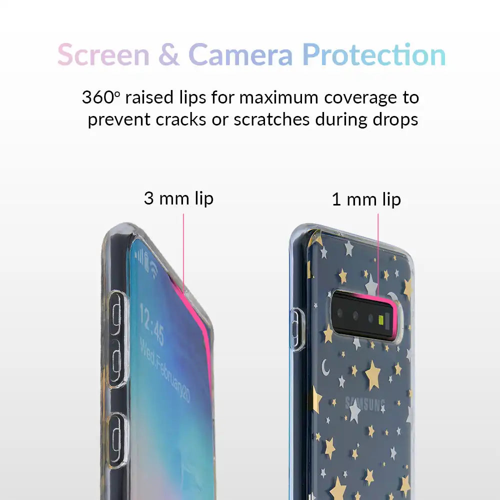 Starry Night Clear Samsung Case