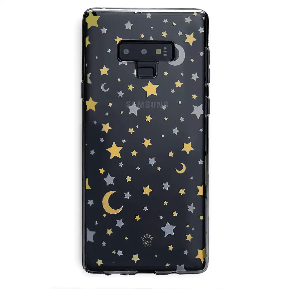 Starry Night Clear Samsung Case