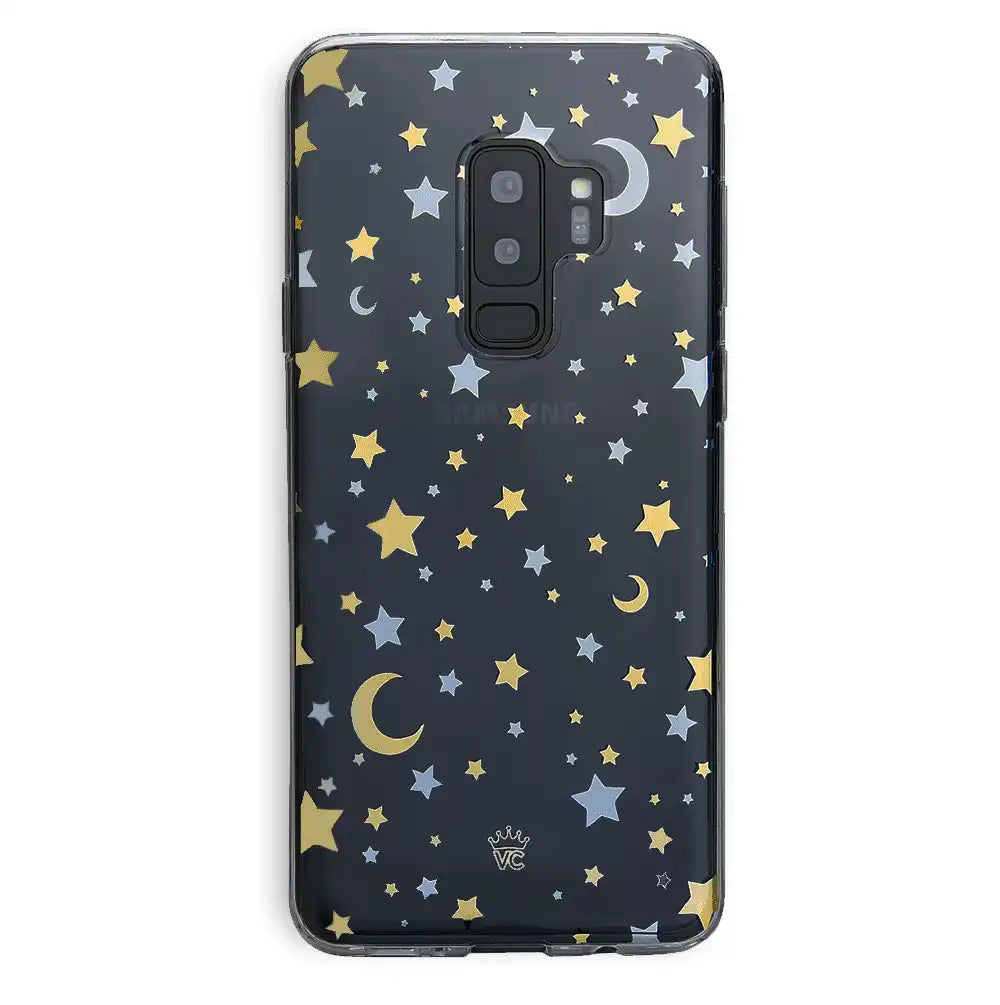 Starry Night Clear Samsung Case