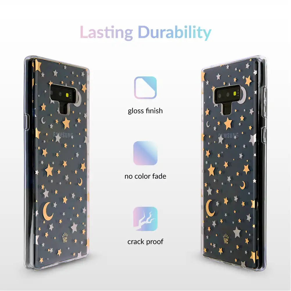 Starry Night Clear Samsung Case