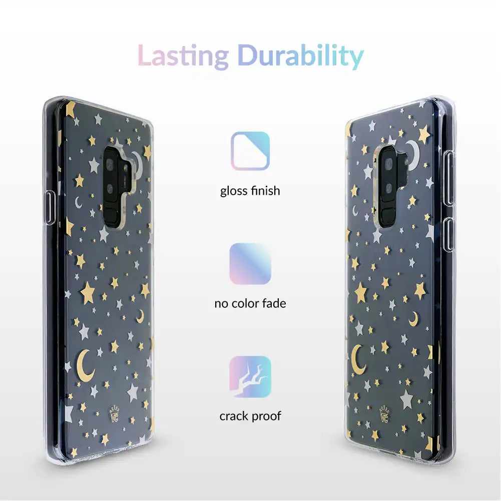 Starry Night Clear Samsung Case