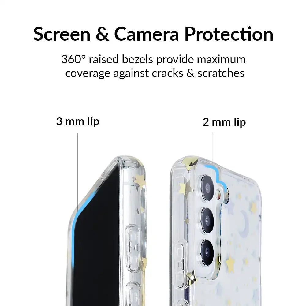 Starry Night Clear Samsung Case