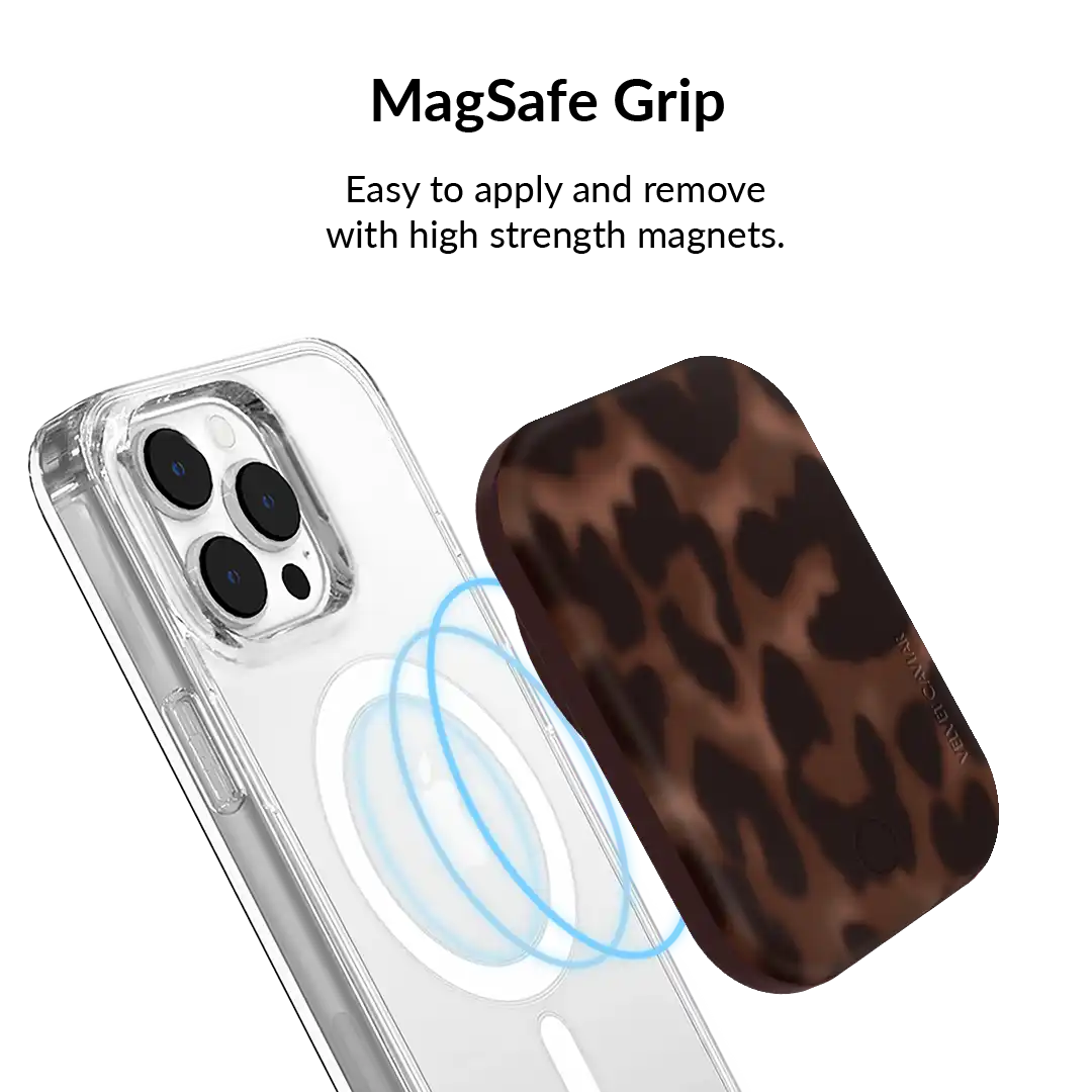 It Girl Leopard Portable MagSafe Charger Power Pack