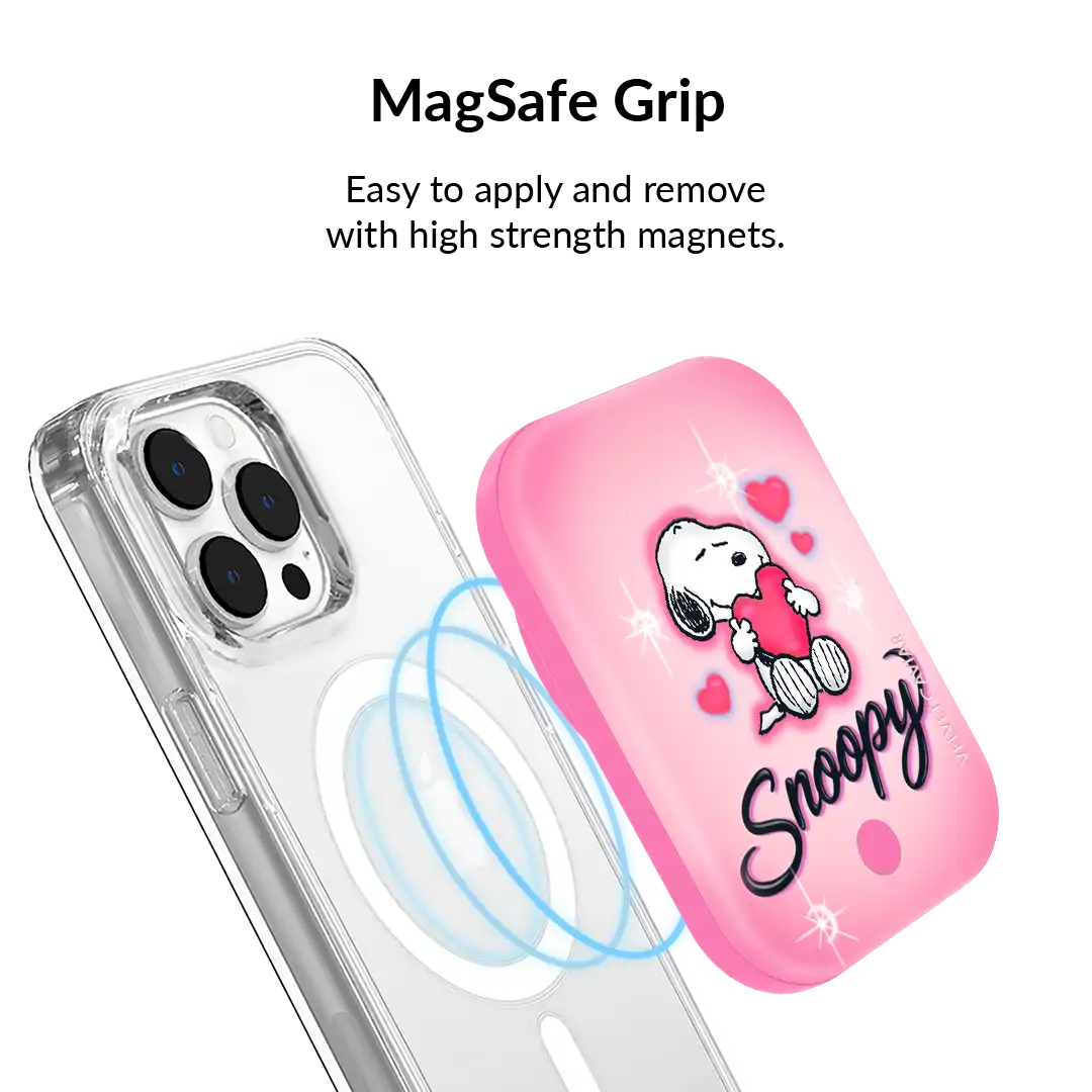 Snoopy Be Mine Portable MagSafe Charger Power Pack