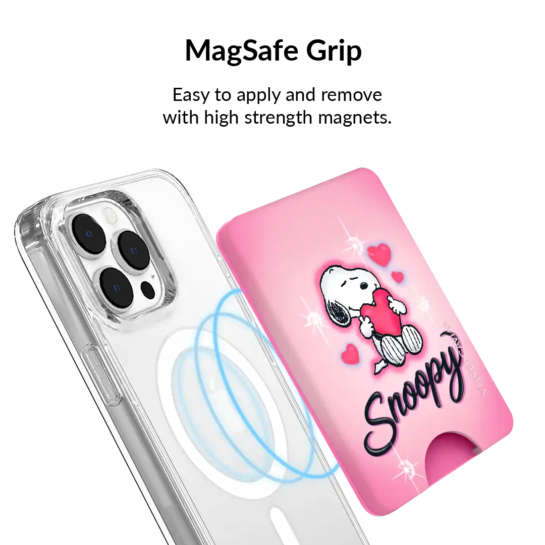 Snoopy Be Mine MagSafe Wallet