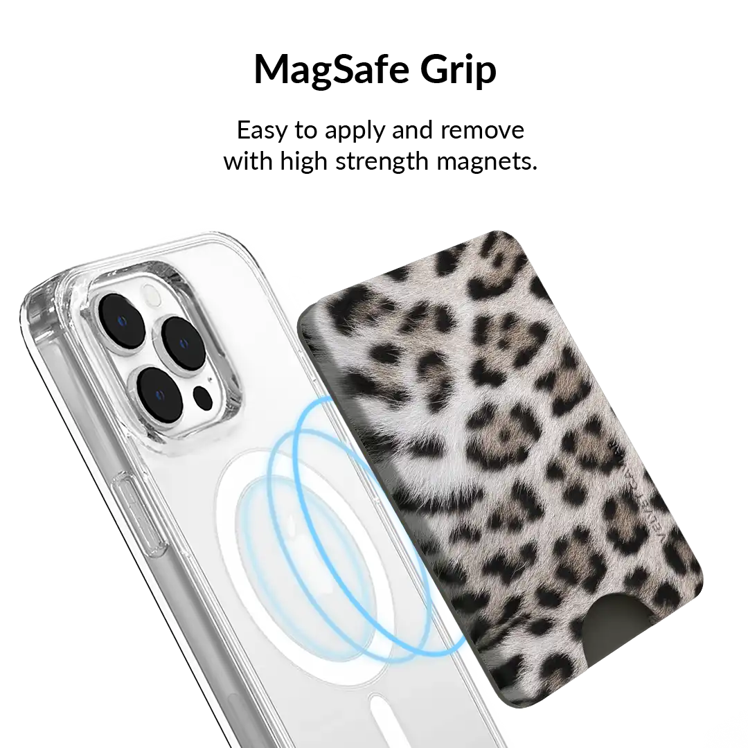 Arctic Leopard MagSafe Wallet