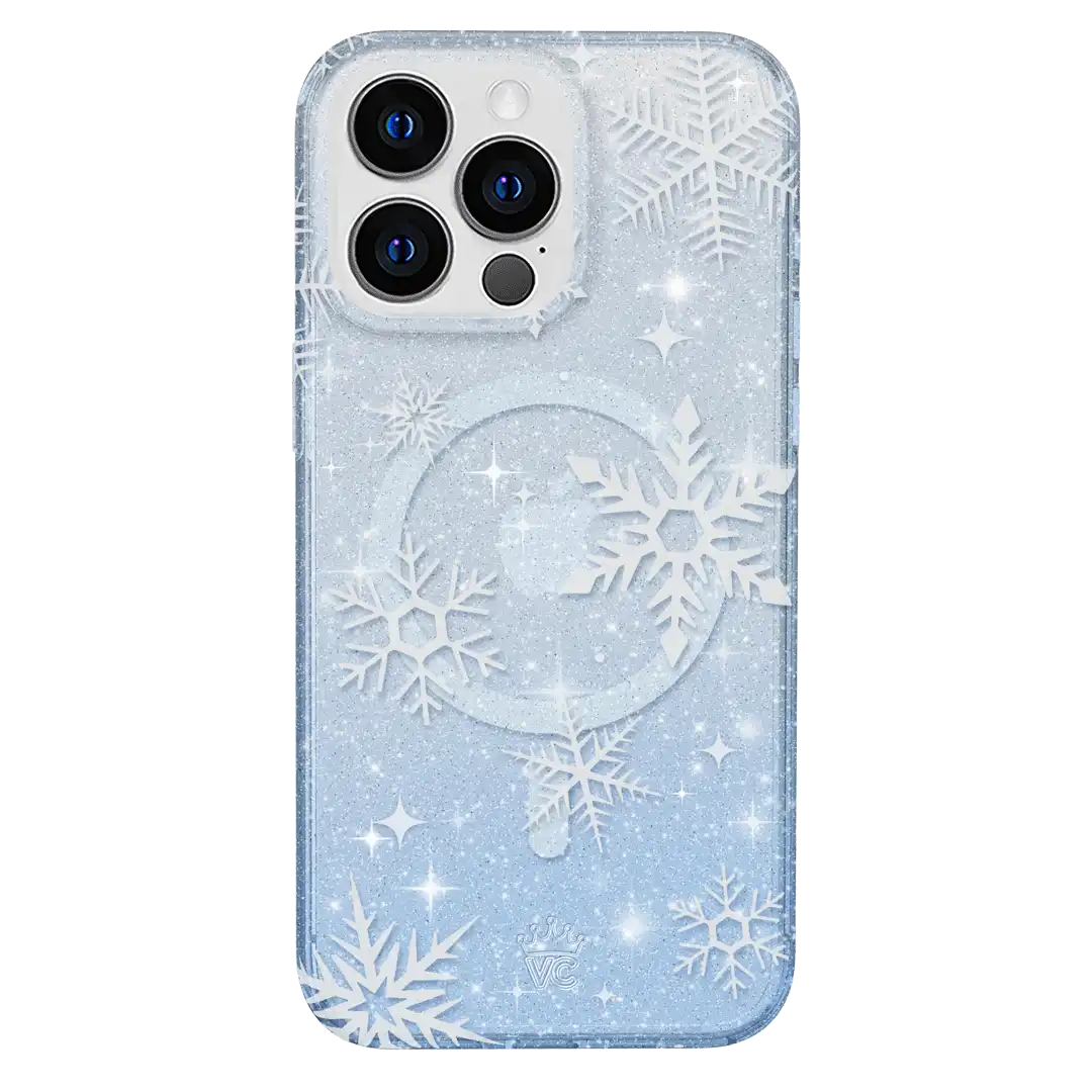 Snow Angel Glitter iPhone Case