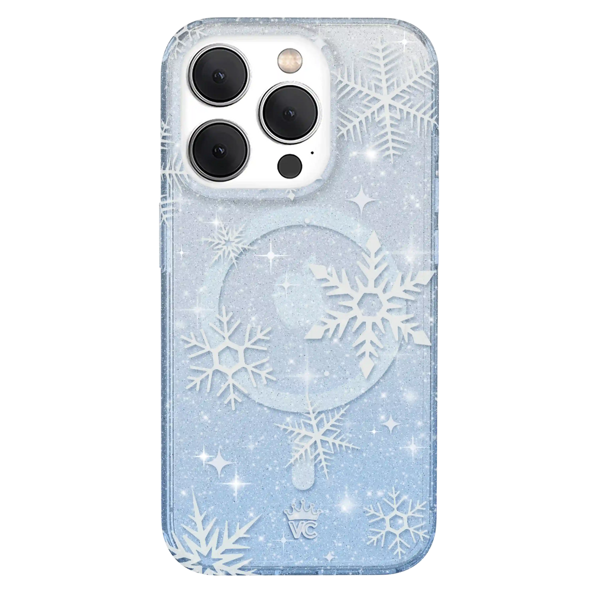 Snow Angel Glitter iPhone Case