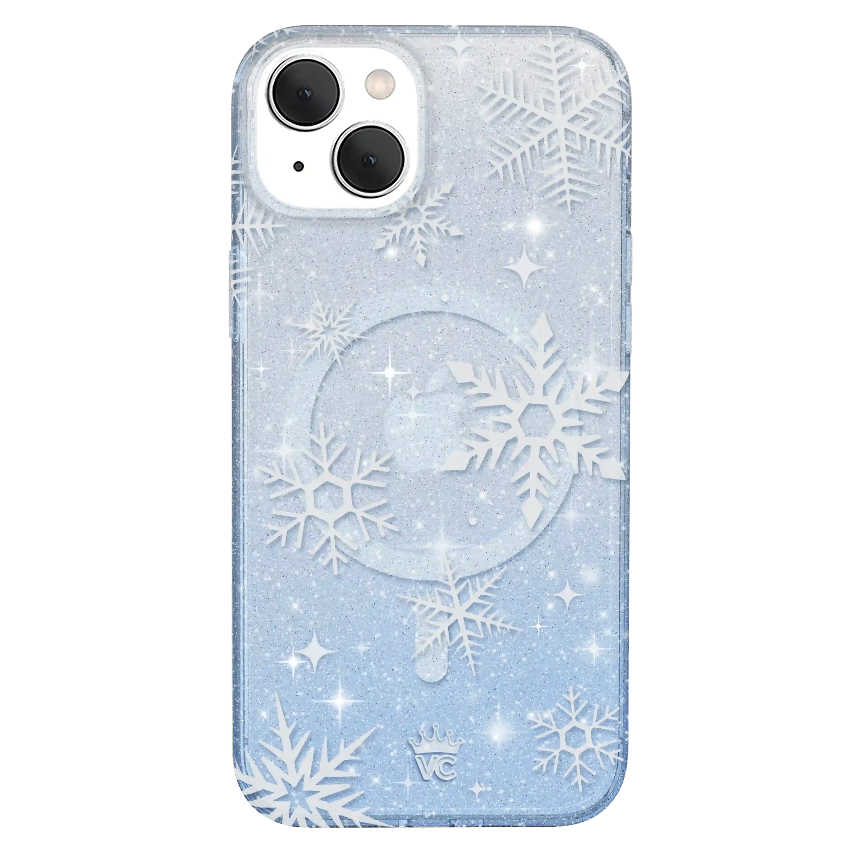 Snow Angel Glitter iPhone Case