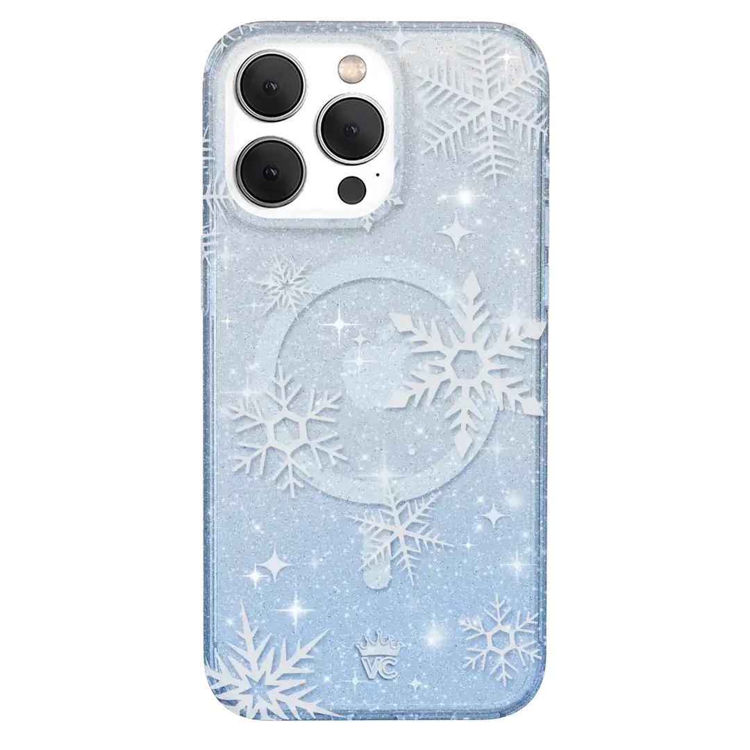 Snow Angel Glitter iPhone Case