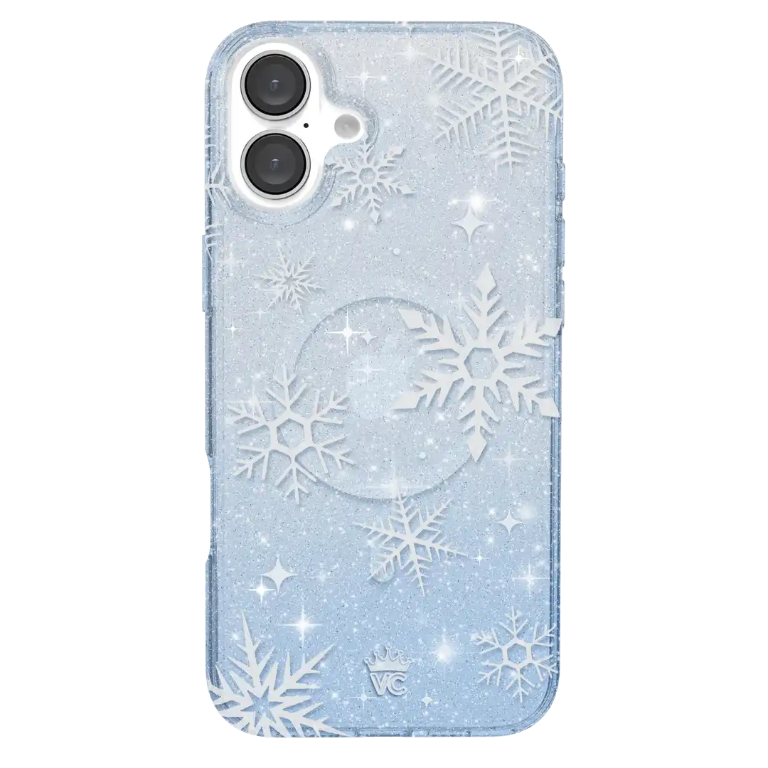 Snow Angel Glitter iPhone Case