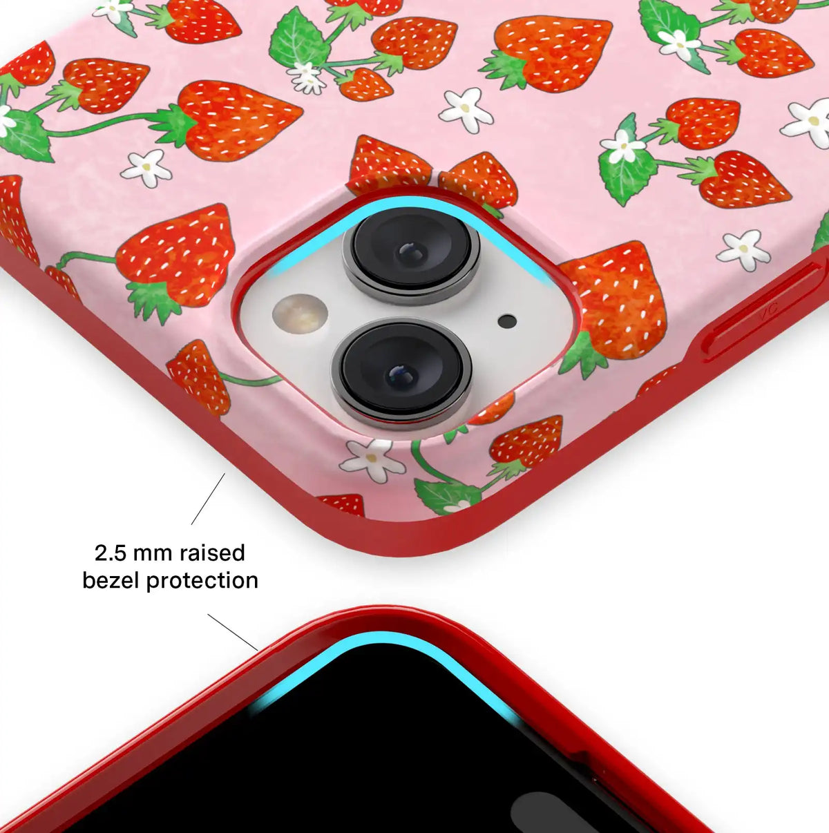 Strawberry Sweethearts iPhone Case