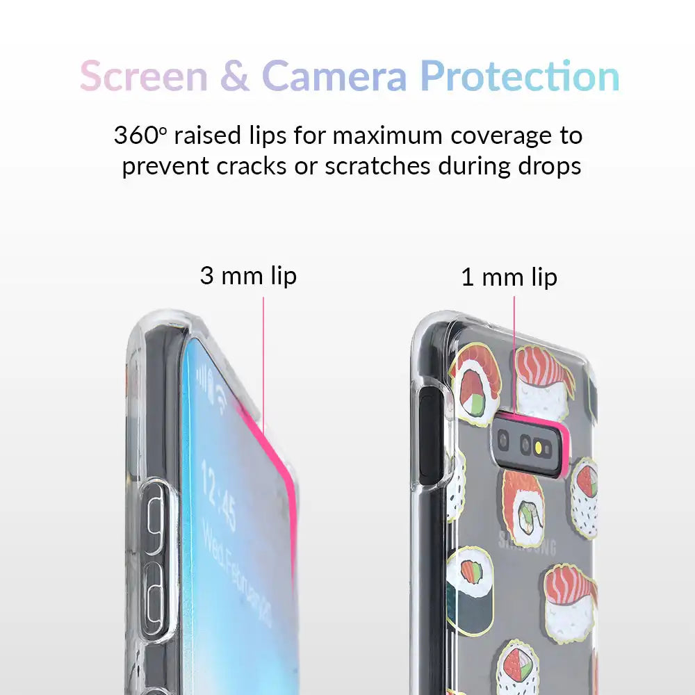 Sushi Clear Samsung Case