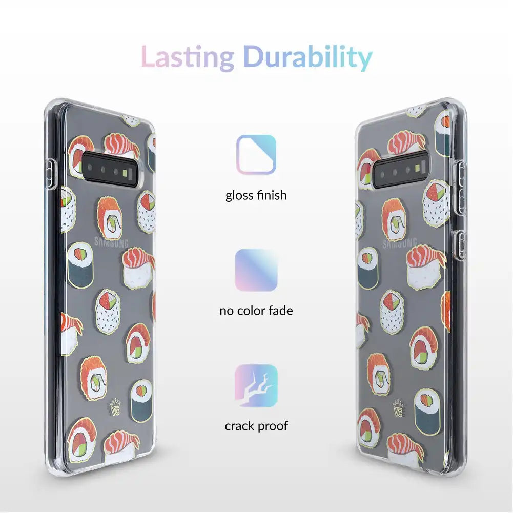 Sushi Clear Samsung Case