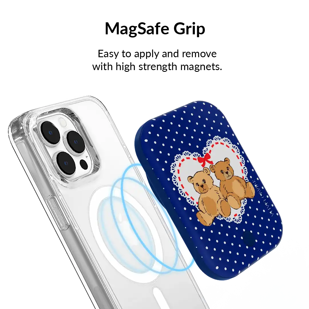 Winter Teddy Portable MagSafe Charger Power Pack