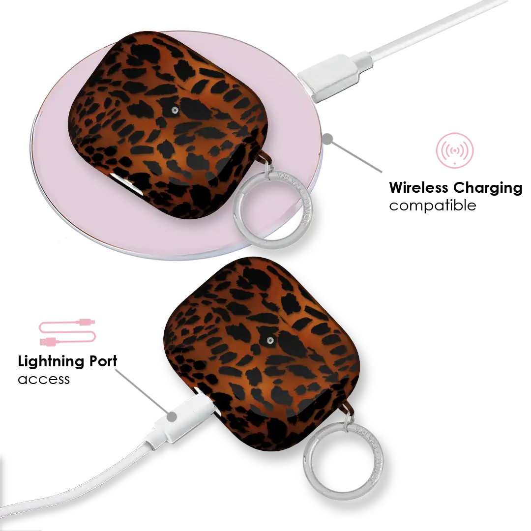 Leopard Tort AirPod Case