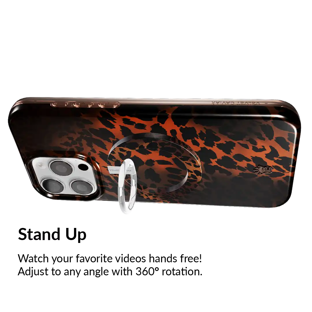 Leopard Tort MagSafe Grip Ring