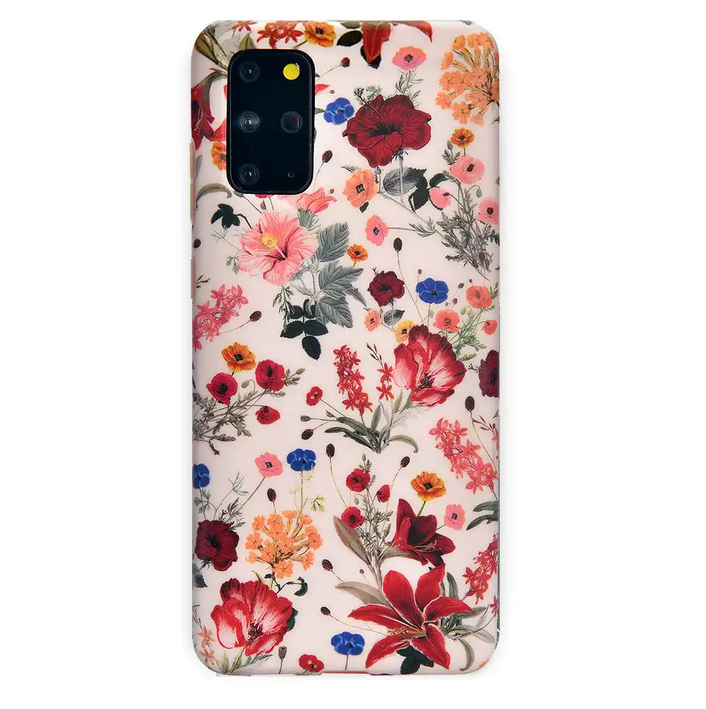 Nude Vintage Floral Samsung Galaxy Case