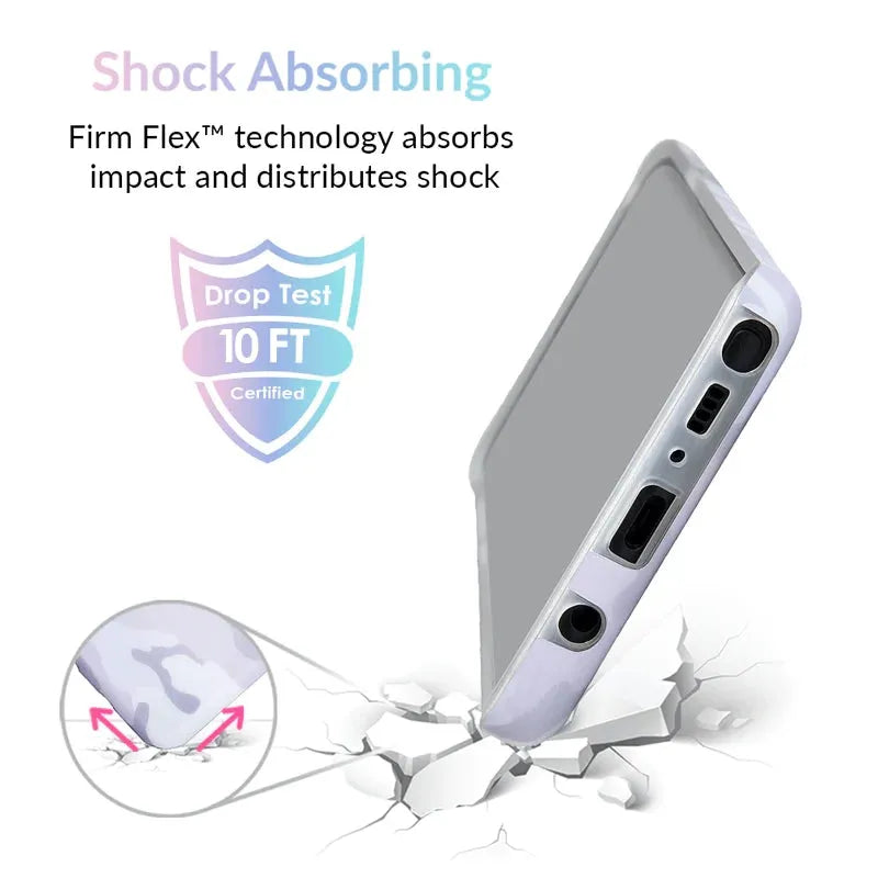 White Clouds Camo Samsung Galaxy Case