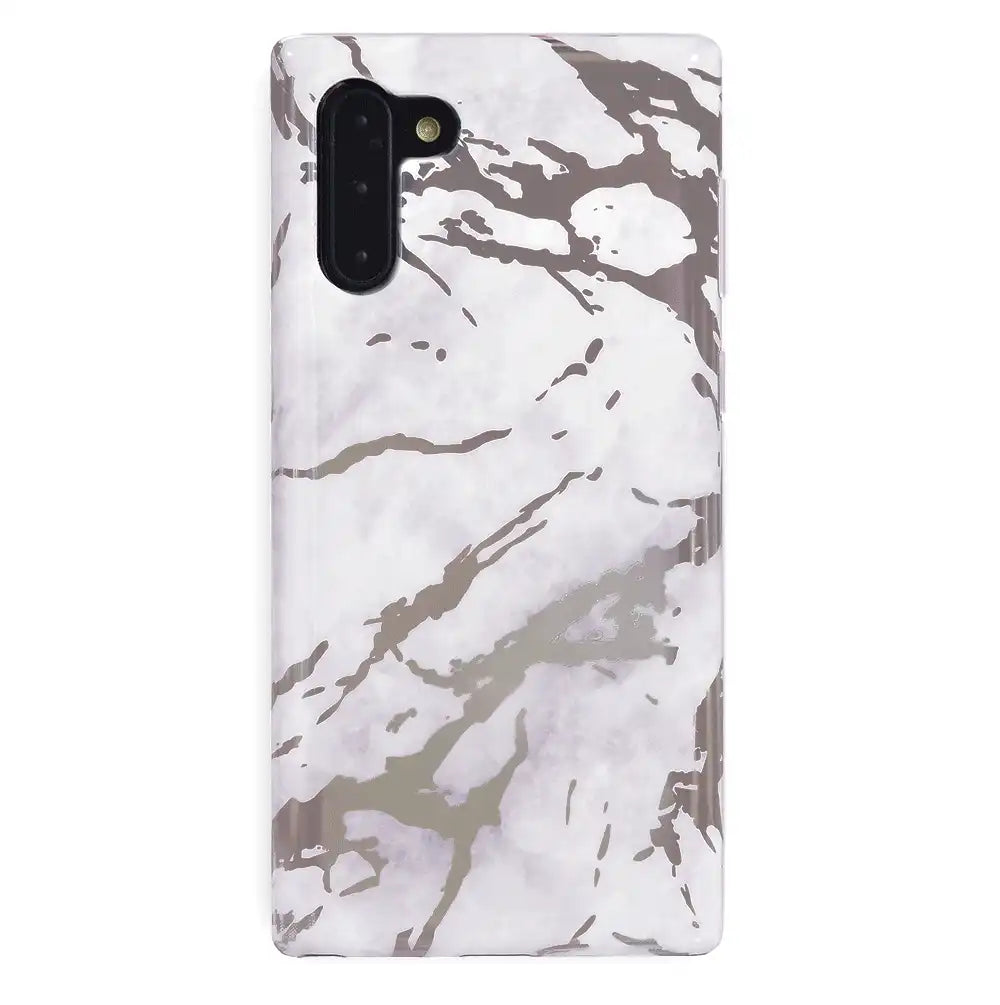 Holo White Marble Samsung Galaxy Case