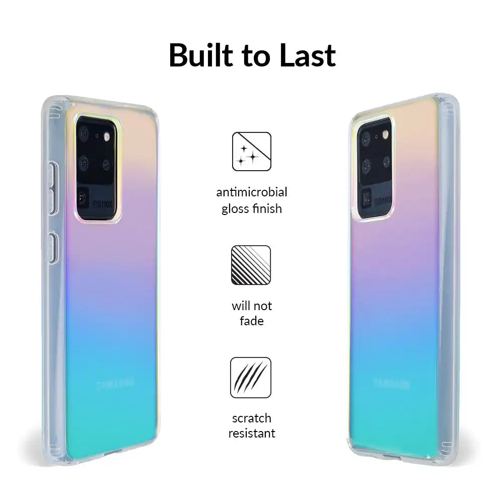 White Opal Samsung Case