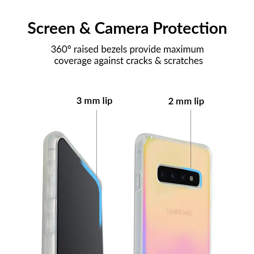 White Opal Samsung Case