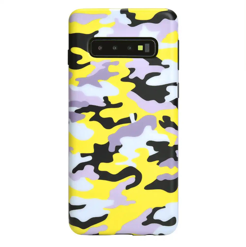 Yellow Camo Samsung Galaxy Case