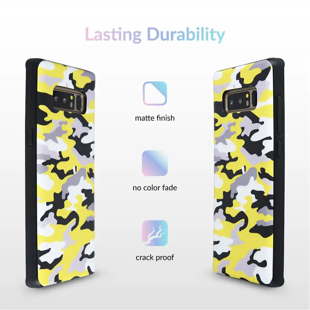 Yellow Camo Samsung Galaxy Case