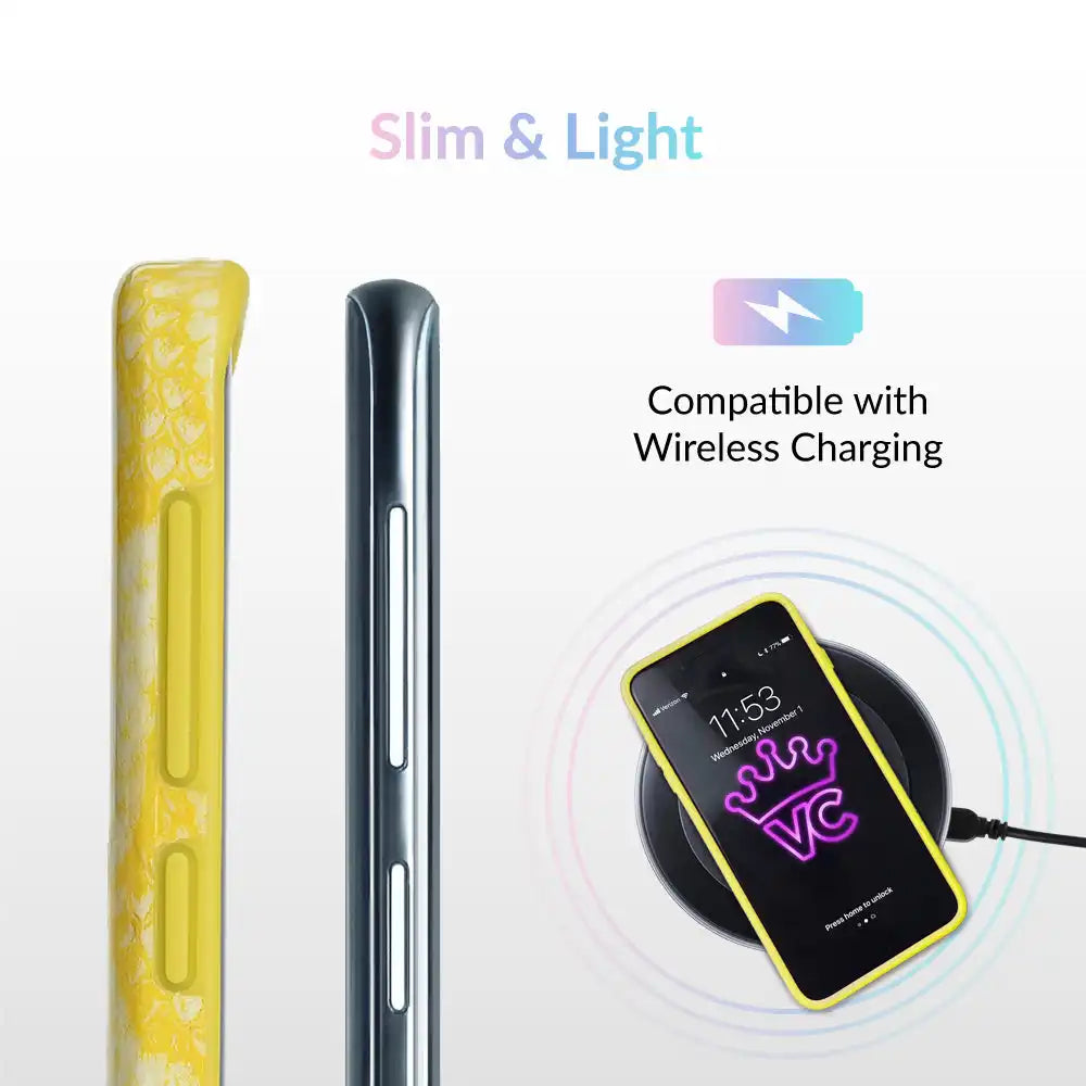 Yellow Snakeskin Samsung Galaxy Case