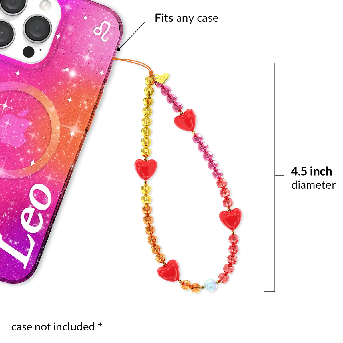 Zodiac Phone Charm
