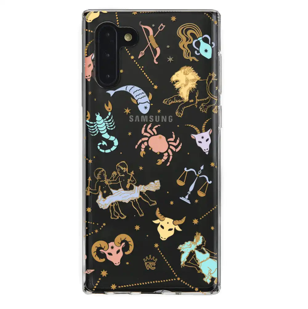 Zodiac Clear Samsung Case